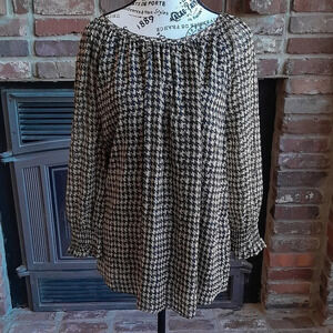 Soft Surroundings Ines Chiffon Blouse NWOT